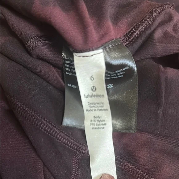 Dark Purple Leggings - Picture 4 of 4